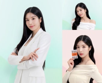 권은비, 건강기능식품 화보 '심쿵 유발'