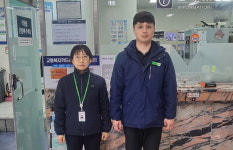 대전도시철도 반석역 안영선·김태형 역무원, 의식 잃은 고객 구해