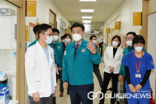 방세환 광주시장, 참조은병원 방문 의료진 격려