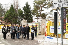 이상일 용인시장, 신갈오거리 도시재생사업 현장 점검