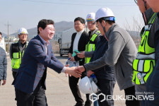 이상일 용인시장, 보개원삼로 확장공사 조속 추진 당부