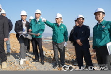 박상돈 천안시장, 관내 중요 건설 현장 방문 빠른게 추진 하되 안전하게 진행 당부