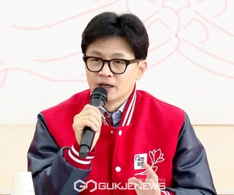 한동훈, 보수 험지 경기 안양 표심 잡기