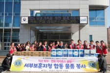 전북서부보훈지청, 보훈가족을 위한 물품 기증 받아