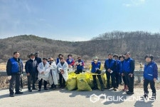 영동군 용산면바르게살기위원회, 환경정화 활동 실시