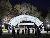 함양군보건소, 야외 달빛건강 체조교실 운영