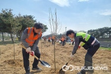 한국도로공사 충북본부, 휴게소에 무궁화 300그루 심어