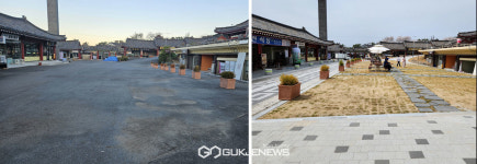 경주시, 5억 들여 불국사 상가시장 도로·보행로 등 공용공간 새 단장