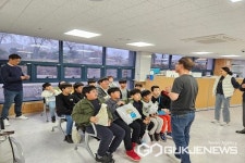 영동 학산초등학교, 생존수영으로 안전을 지켜요