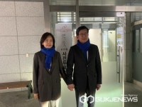 이상식 용인갑(처인) 후보, 역북동 사전투표소에서 사전투표