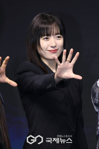 [GJ포토] 배우 한효주, '시청자들을 사로잡겠어~'(디즈니+ 지배종)