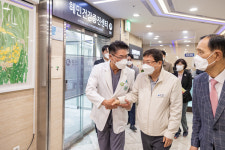 김경호 광진구청장, 혜민병원 찾아 의료진 격려