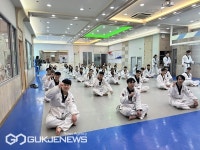 한국해양대, 어학 연수생 대상 태권도 문화체험