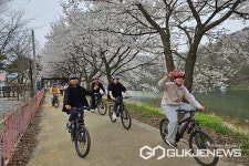 괴산 칠성초중학교, 소통-화합 자전거타기 가져