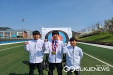 옥천 이원초등학교, 제53회 충북소년체전 양궁부 4관왕 쾌거