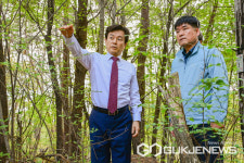 조규일 진주시장, 옛 까꼬실 생태문화탐방로 직접 살폈다