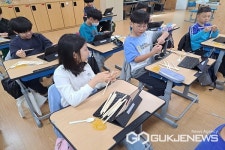 괴산 장연초등학교, 체험 중심 과학의 날 행사 열어