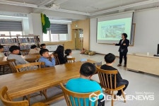 옥천 증약초등학교, 맞춤형 교통안전교육 실시