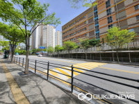 용인시 동백3동, 어정중학교 통학로 보행자 안전 울타리 설치