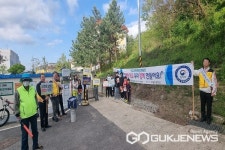 영동 부용초등학교, 등굣길 학교폭력 예방 캠페인 전개