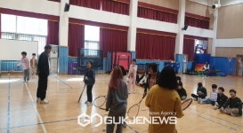 봉화초등학교, 소프트테니스 체험학습 실시