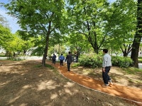 청주시, 상당근린공원에 황톳길 조성