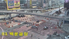 [실시간 현장] 광주 백운교차로 인근 화재로 인근 교통 혼잡