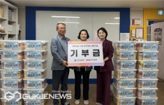 부산시설공단, 취약계층 아동에 꿈드림상자 전달