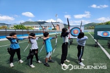 옥천 이원초등학교, 양궁 체험 프로그램 운영