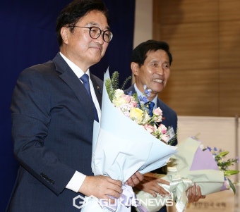 제22대 민주당 국회의장 후보 우원식·국회부의장 후보 이학영