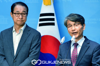 기자회견 하는 최재영 목사