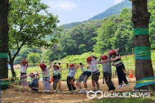 옥천 증약초등학교, 숲놀이 체험 자연사랑-힐링시간 가져요