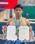 청주 옥산중학교 씨름부 김재준, 53회 전국소년체전 금메달 차지