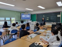 옥천 청산초등학교, 찾아가는 초등진로교육 운영