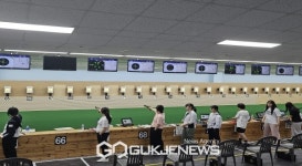 영주여중, 사격부 창단 첫 금메달 수상 쾌거