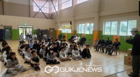석포중학교, 6.25바로알리기 교육 실시