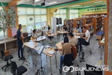 영동군 용산면 기타 동아리, 재능기부 봉사활동 펼쳐