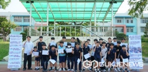 옥천중학교, 학교문화 책임규약  홍보 캠페인 전개