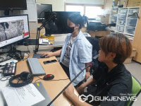 옥천 장야초등학교, 음악과 함께 아침을 장야드림방송국 운영