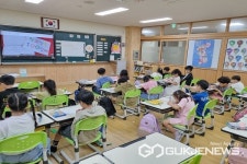 진천 상신초등학교, 1학년 입학 100일 잔치 열려