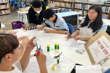 영동 추풍령중학교, 김청귤 작가와 북토크 열어