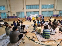 음성 원남초등학교, 인문독서 뮤지컬 공연 진행