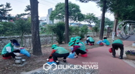 하망동 새마을부녀회, 원당로수목원 잡초제거 및 환경정비 실시