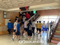 서귀포중학교, 초기화재진압 중요성 깨달았어요