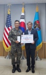 전북서부보훈지청, 제38전투비행전대 찾아 국군장병 위문금 전달