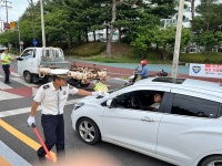 남원경찰서 올바른 회전교차로 통행방법 홍보 캠페인 실시