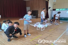 영동 구룡초등학교, 찾아가는 방과후학교 드론교실 운영