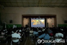 청주 사천초등학교, 사천영화데이 학교에서 영화 보자