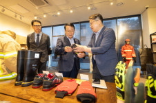 정헌율 익산시장, 섬유 산업 현장 찾아 소통 행정 펼쳐