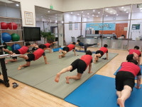 포항시 북구보건소, 포스코이앤씨 직원 대상 오피스 짬짬이 스트레칭 교실 운영